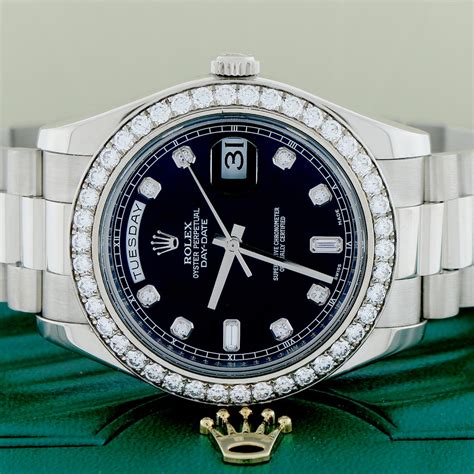 rolex day-date ii president ii diamond dial|rolex day date 40.